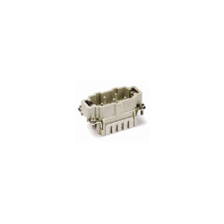 Insert HVES, Raccordement à ressort, femelle, 5 pin, 16A, Polycarbonate, 10B 